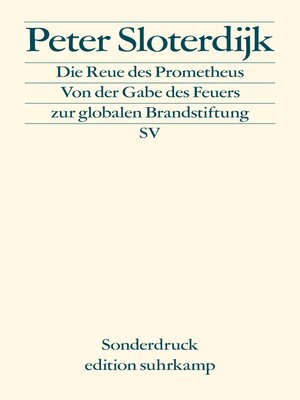 cover image of Die Reue des Prometheus